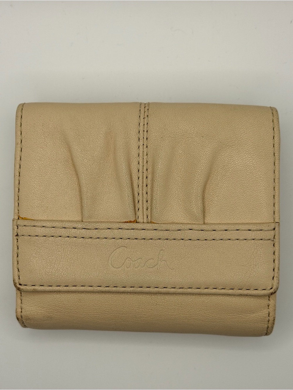 Coach Women's Soho compact pleated Leather Wallet